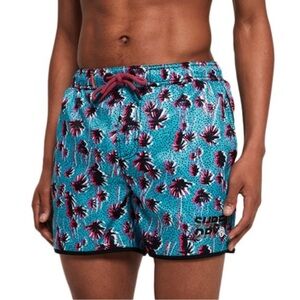 Superdry Echo Racer Swimming Shorts men’s swimwear swim trunks